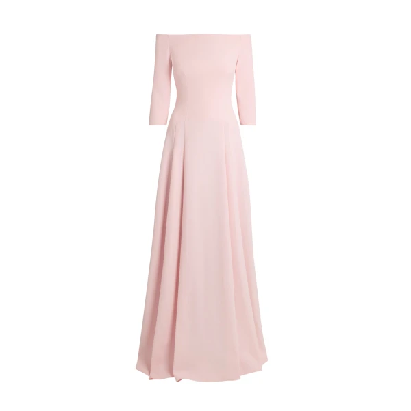 Safiyaa Amadora Long Dress in Lychee