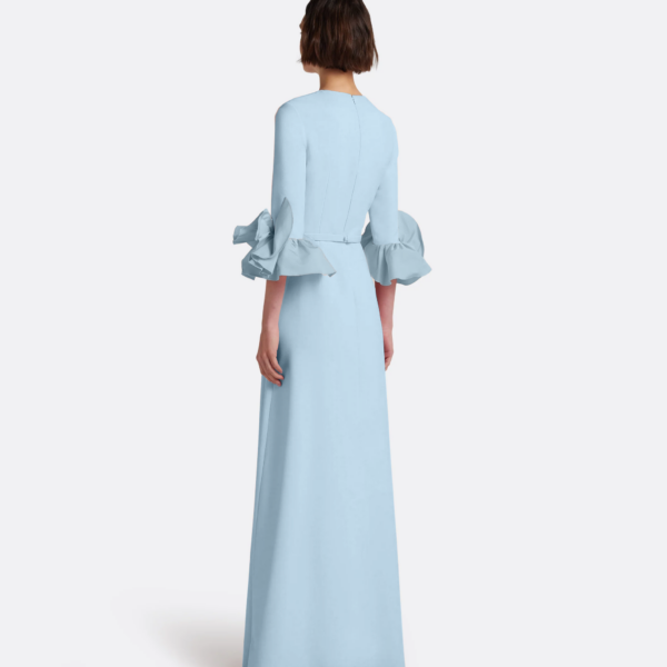 Safiyaa Belen Long Dress in Pale Blue, view 3