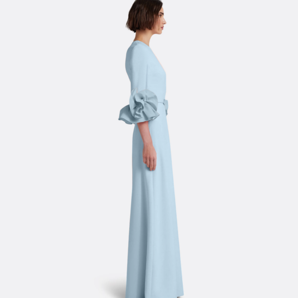 Safiyaa Belen Long Dress in Pale Blue, view 5