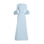 Safiyaa Belen Long Dress in Pale Blue