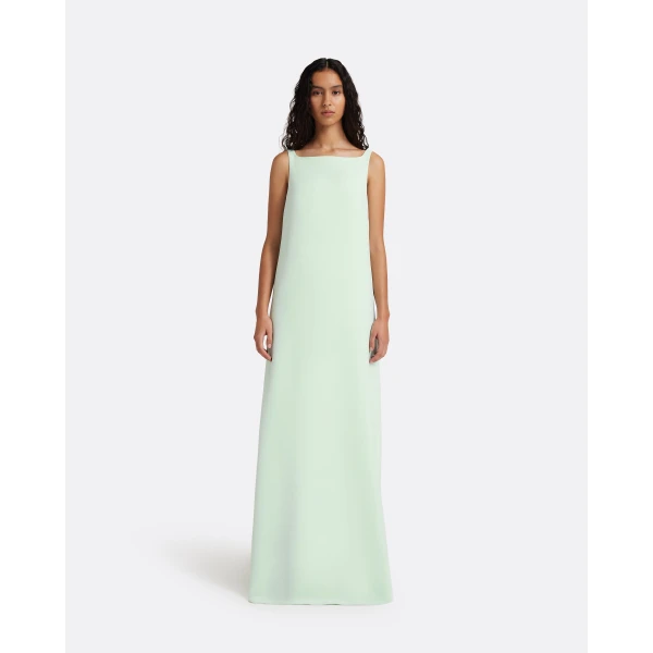 Safiyaa Cielle Long Dress in Sea Glass, view 2