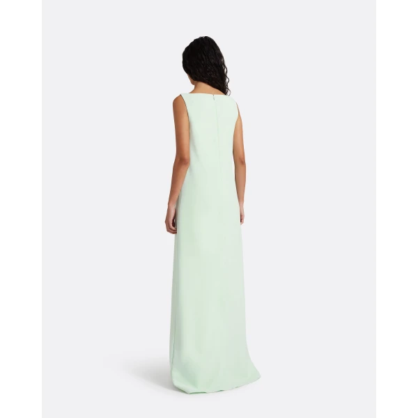 Safiyaa Cielle Long Dress in Sea Glass, view 3