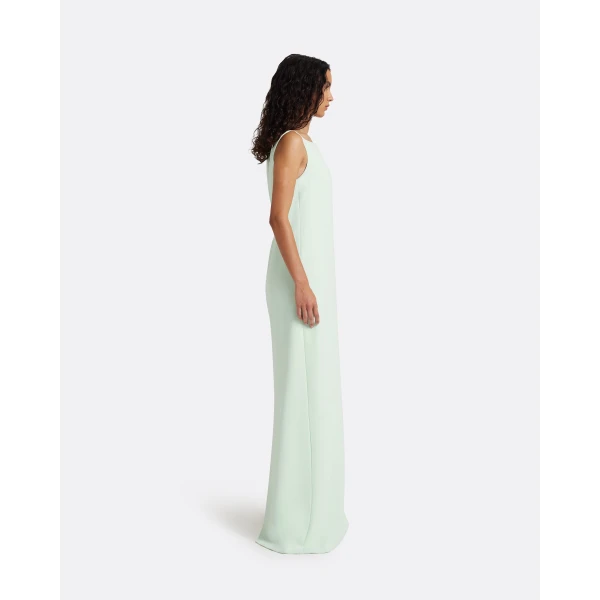 Safiyaa Cielle Long Dress in Sea Glass, view 5