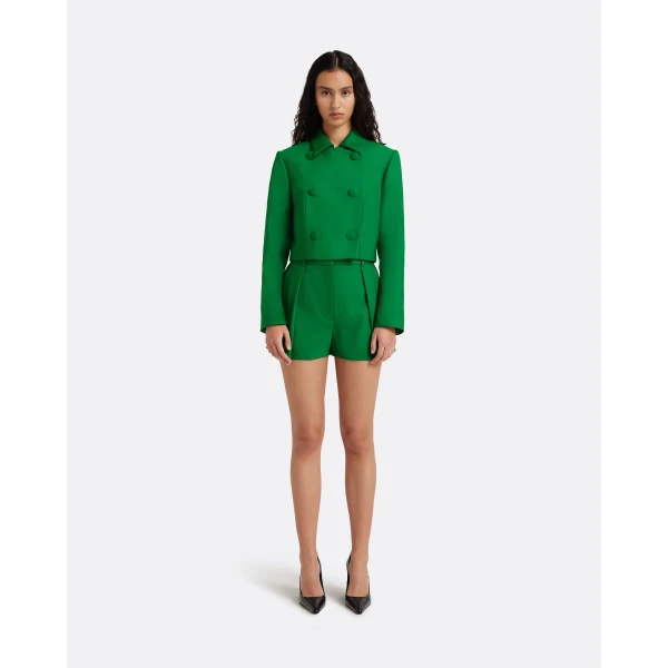 Safiyaa Cierra Shorts in Blade Green, view 2
