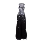 Safiyaa Dixie Long Dress in Black