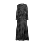 Safiyaa Fiorella Jacket in Ecru on Black