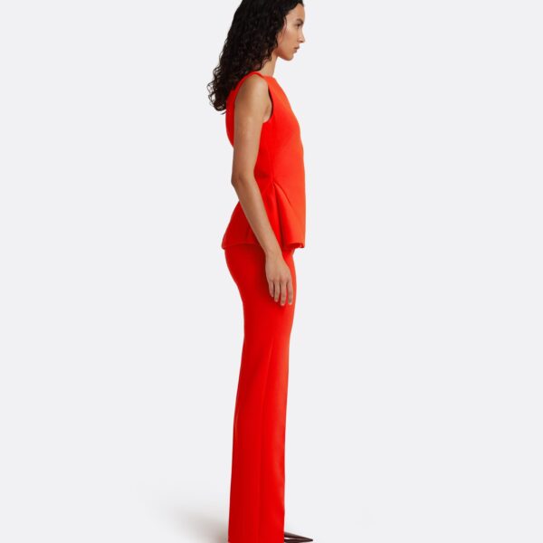 Safiyaa Goldie Trousers in Apple Red, view 4