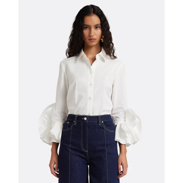 Safiyaa Joanne Shirt in Ivory, view 2