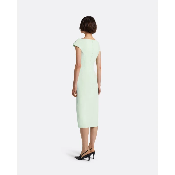 Safiyaa Klea Midi Dress in Sea glass, view 3