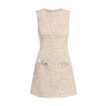 Safiyaa Laurette Mini Dress in Tweed