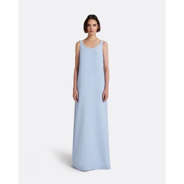 Safiyaa Maddison Long Dress in Soft Sky, view 2