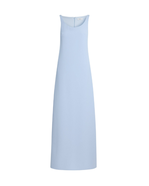 Safiyaa Maddison Long Dress in Soft Sky - Dresses - Demi-Couture Evening Wear at Luxury Shoes 