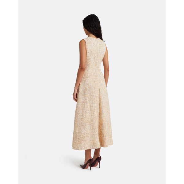 Safiyaa Maisie Midi Dress in Tweed, view 3
