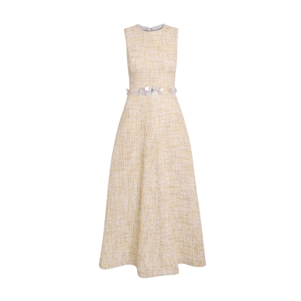 Safiyaa Maisie Midi Dress in Tweed