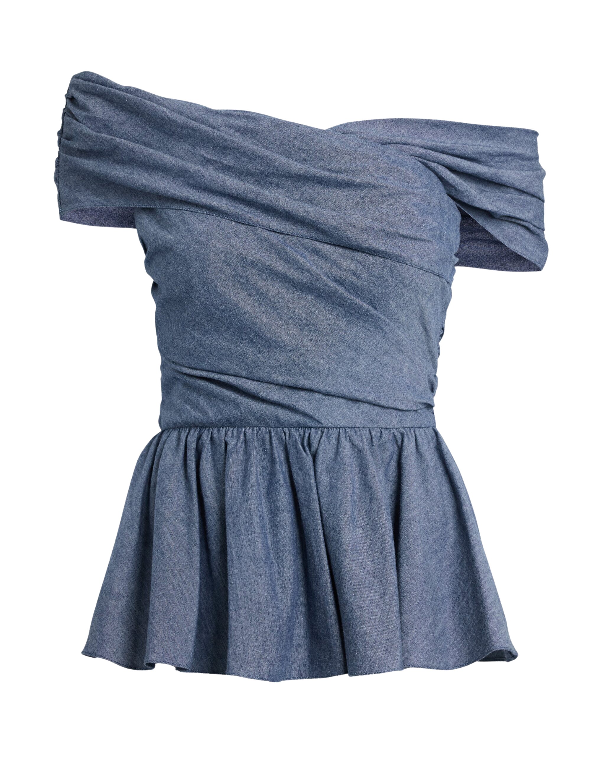 Safiyaa Melanie Top in Blue Blend