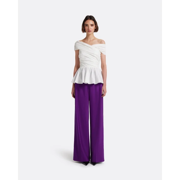 Safiyaa Melanie Top in Ivory, view 3