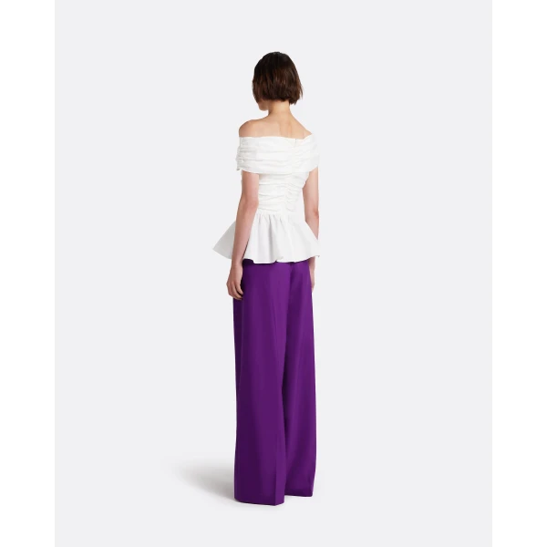 Safiyaa Melanie Top in Ivory, view 4