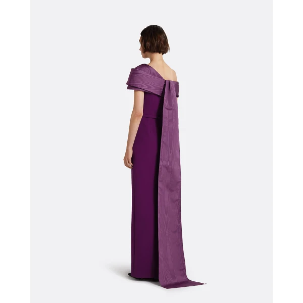 Safiyaa Phira Long Dress in Currant, view 3