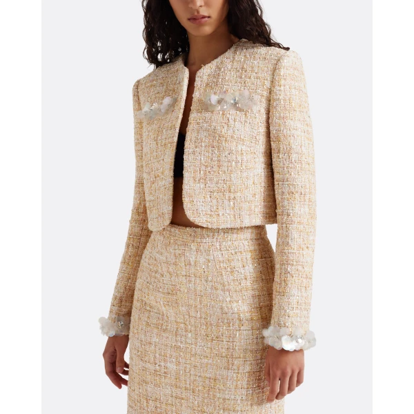 Safiyaa Soraya Jacket in Tweed, view 6