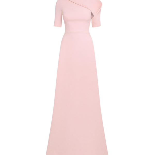 Safiyaa Stephanie Long Dress in Lychee
