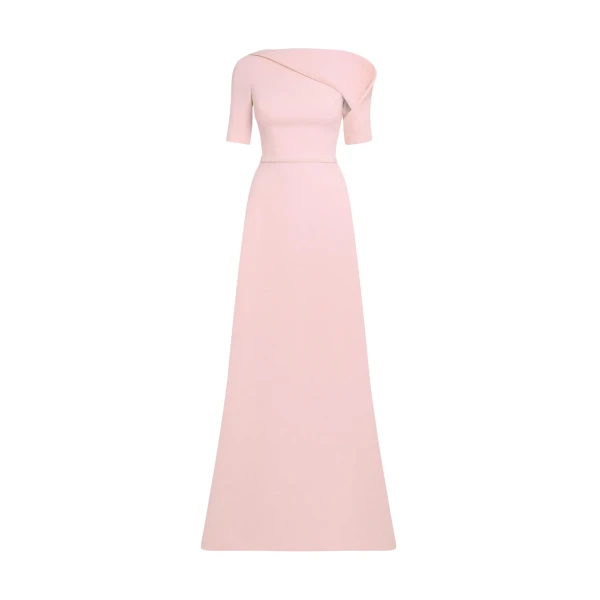 Safiyaa Stephanie Long Dress in Lychee