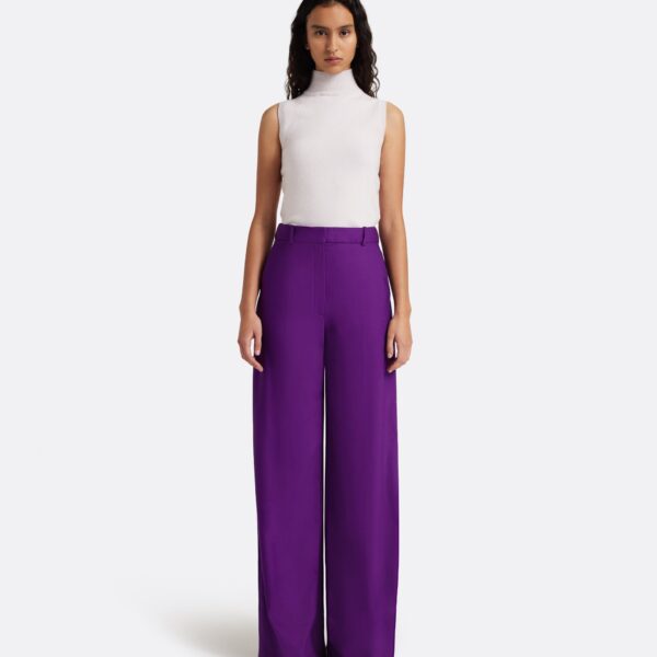 Safiyaa Touca Trouser in Currant, view 2