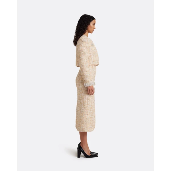 Safiyaa Virgina Skirt in Tweed, view 5