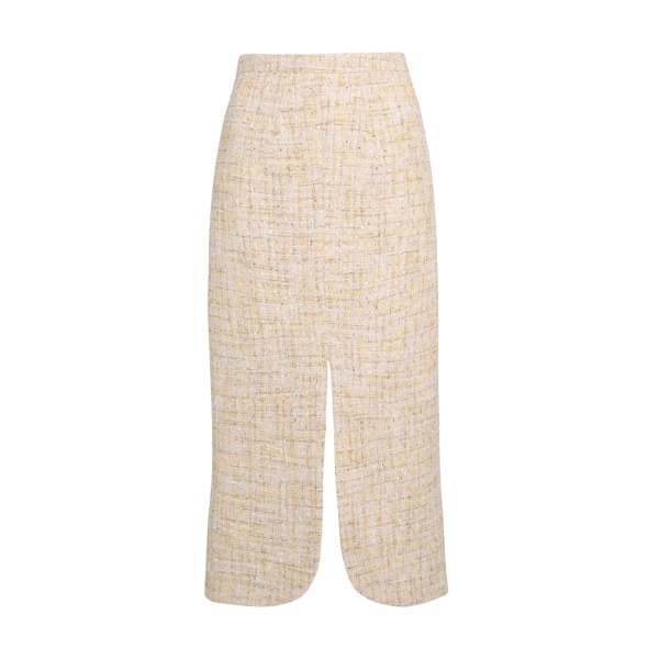 Safiyaa Virgina Skirt in Tweed - Skirts - Demi-Couture Evening Wear at Luxury Shoes 