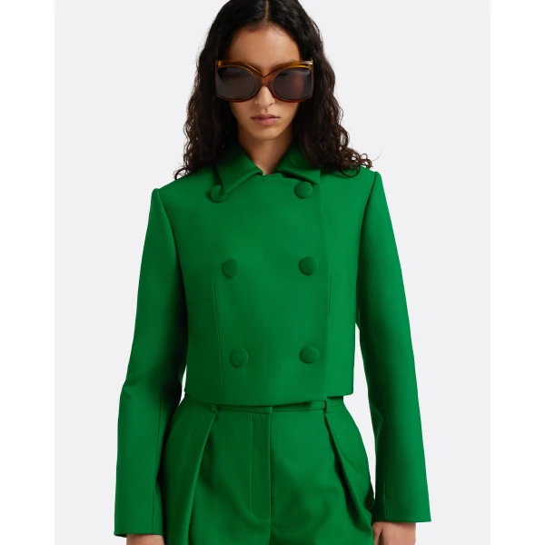Safiyaa Yui Jacket in Blade Green, view 5