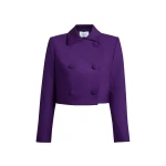 Safiyaa Yui Jacket in Currant