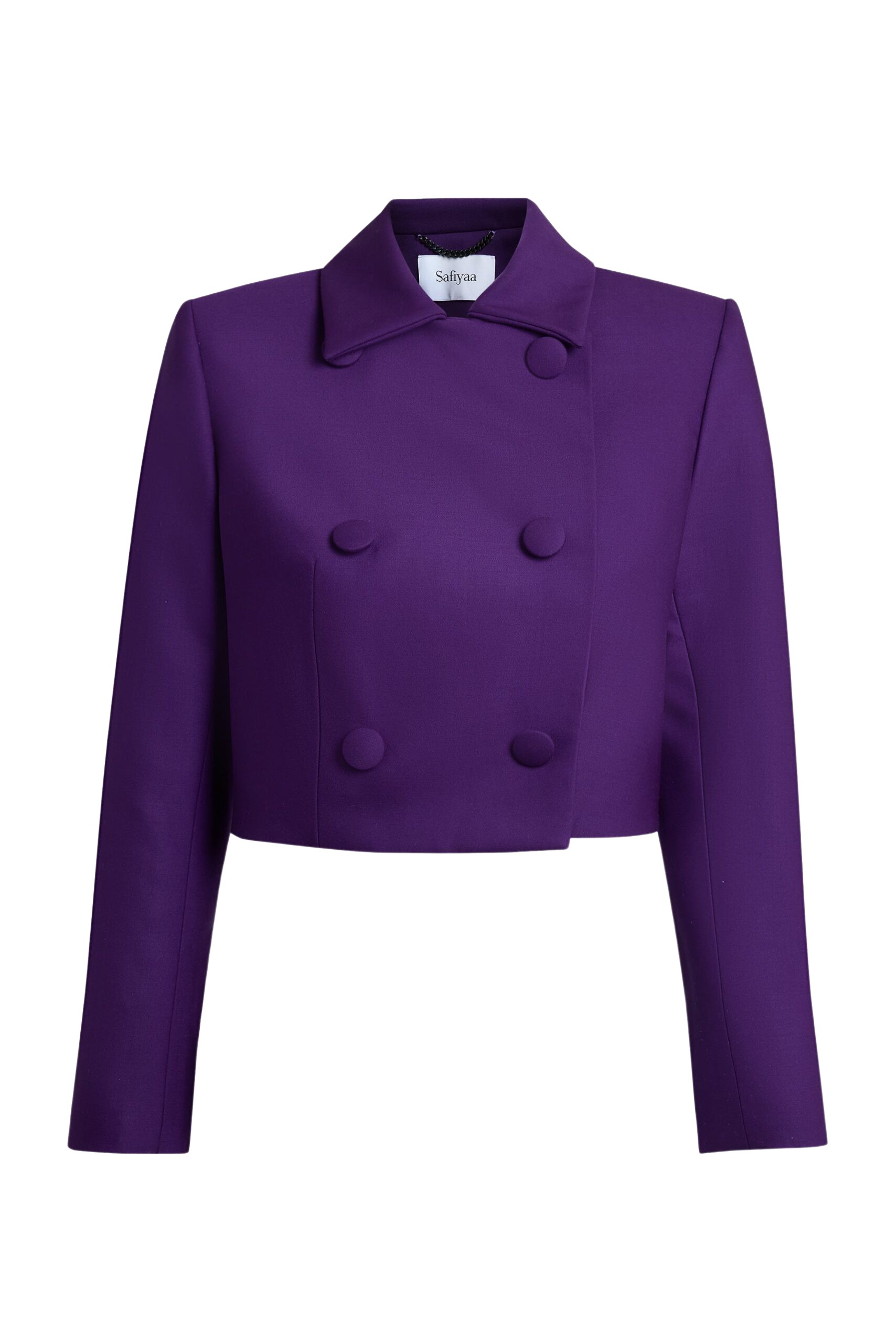 Safiyaa Yui Jacket in Currant