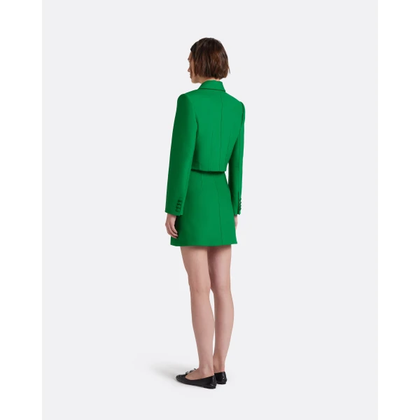 Safiyaa Yuki Skirt in Blade Green, view 3