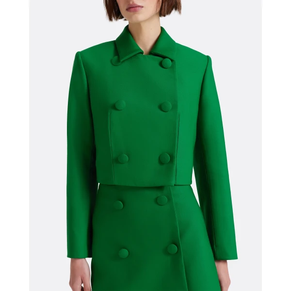 Safiyaa Yuki Skirt in Blade Green, view 4
