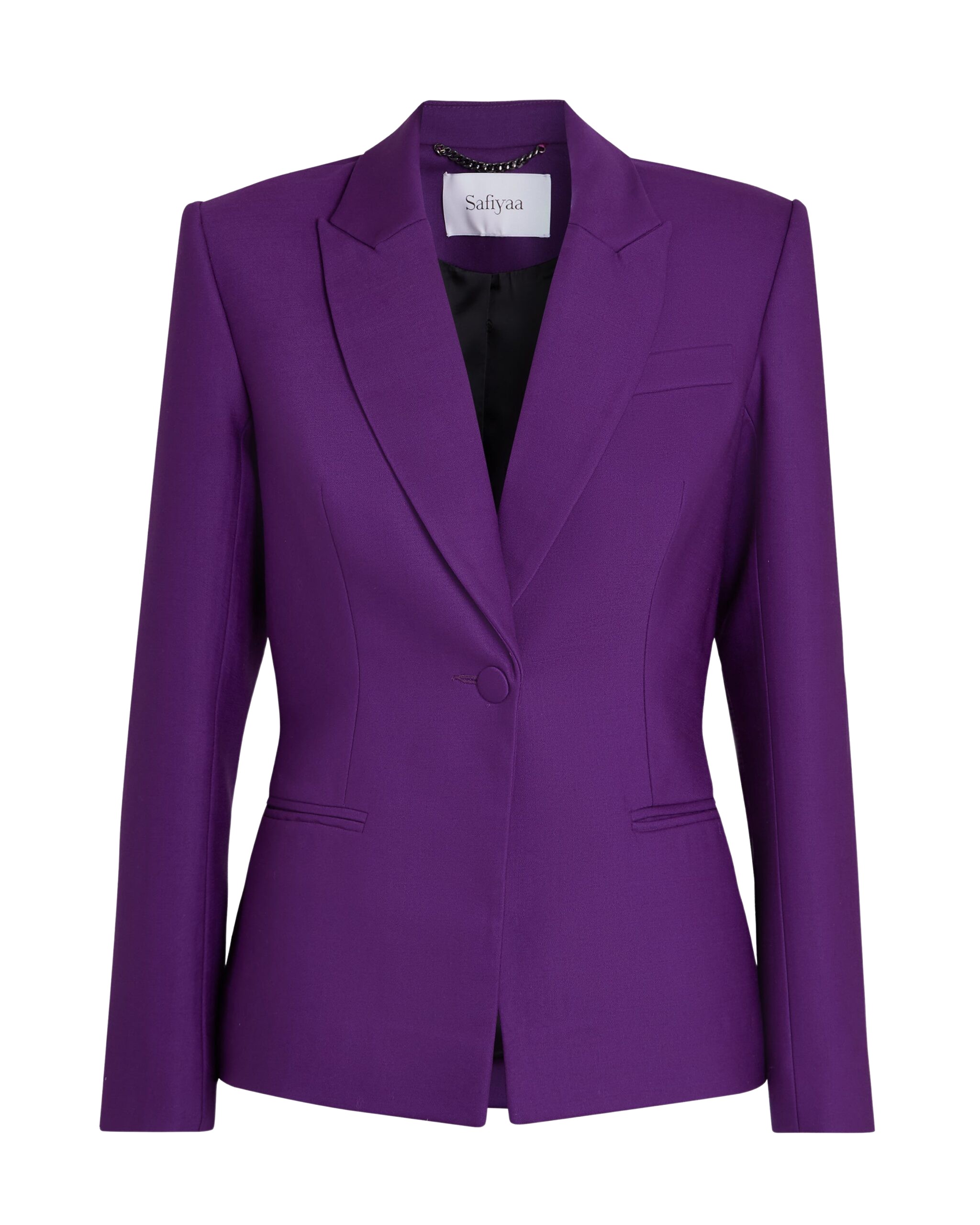 Safiyaa Yvette Jacket in Currant