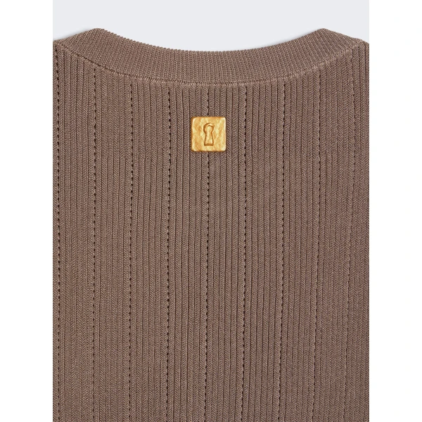 Schiaparelli Short-Sleeved Jumper Knit, view 3