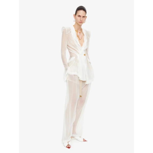 Schiaparelli Transparent Crossover Jacket, view 2