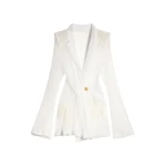 Schiaparelli Transparent Crossover Jacket