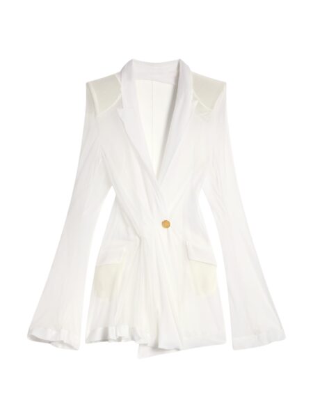 Schiaparelli Schiaparelli Transparent Crossover Jacket Jackets in Schiaparelli Authentic Luxury Fashion at Luxury Shoes 