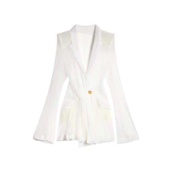 Schiaparelli Schiaparelli Transparent Crossover Jacket Jackets in Schiaparelli Authentic Luxury Fashion at Luxury Shoes 