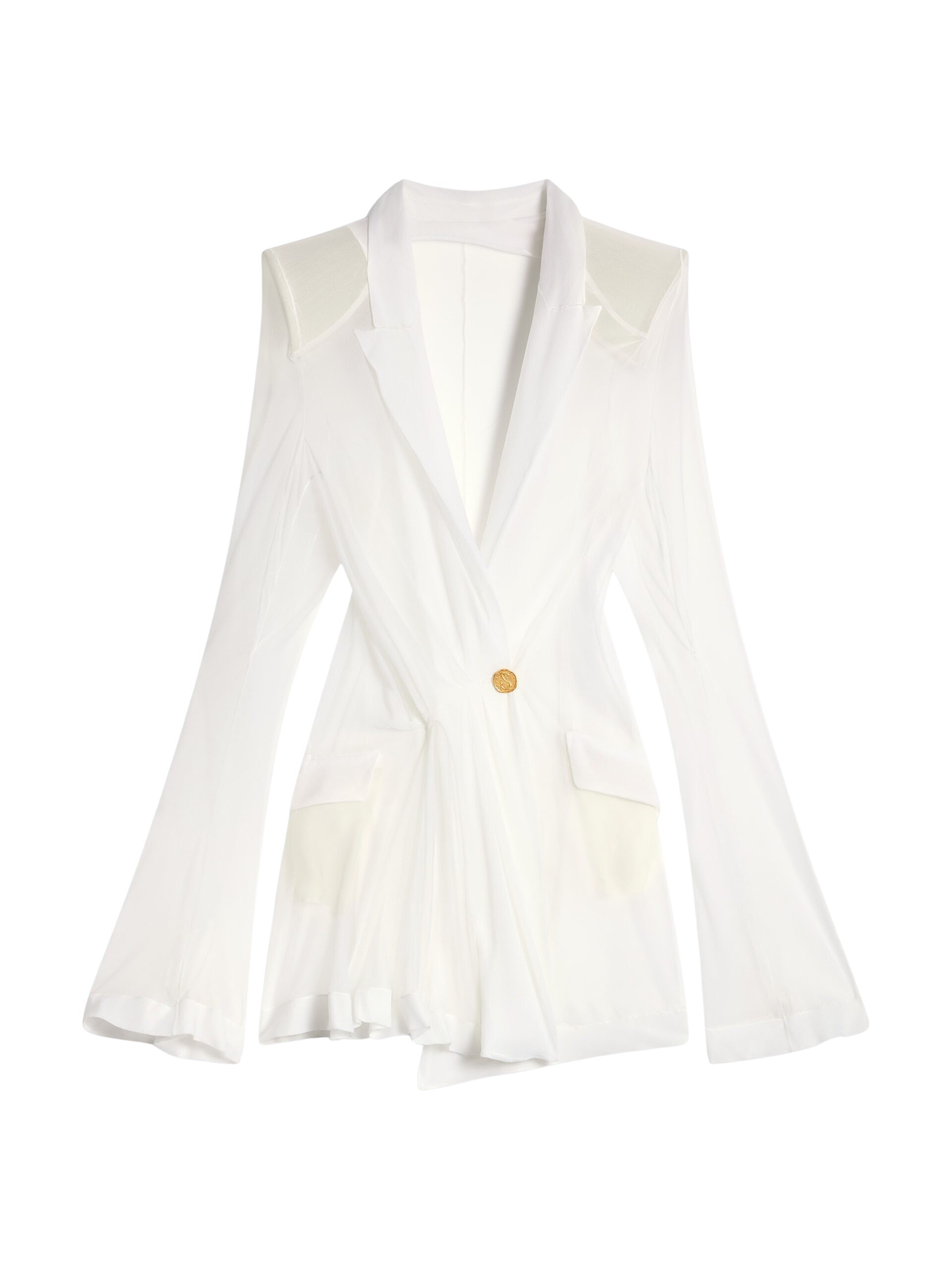 Schiaparelli Schiaparelli Transparent Crossover Jacket Jackets in Schiaparelli Authentic Luxury Fashion at Luxury Shoes 