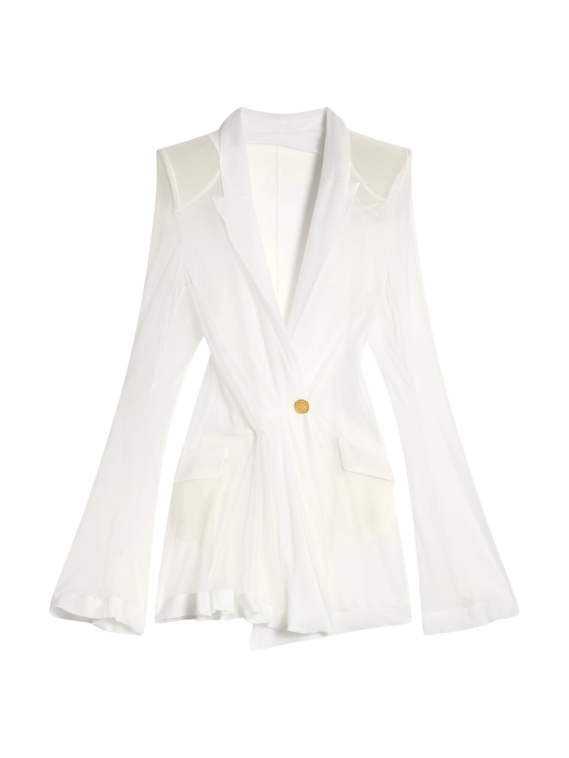 Schiaparelli Transparent Crossover Jacket