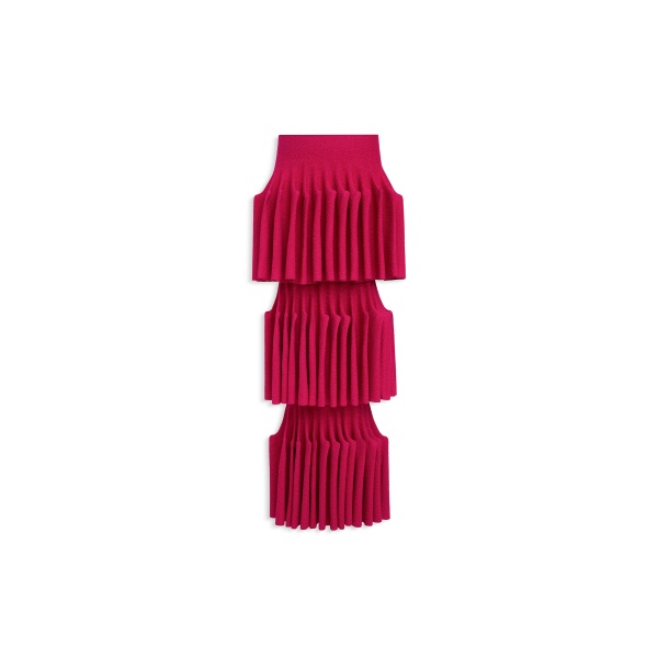 Alaïa Sculpted Godet Skirt - ALAÏA Skirts - Laser Cut Luxury - Shop at Luxury Shoes 