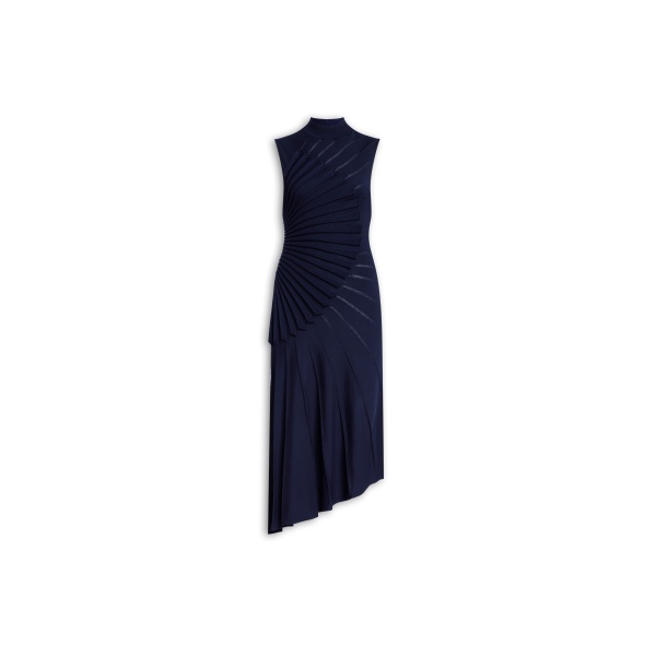 Alaïa Sculpting Wool Dress - ALAÏA Dresses - Laser Cut Luxury - Shop at Luxury Shoes 