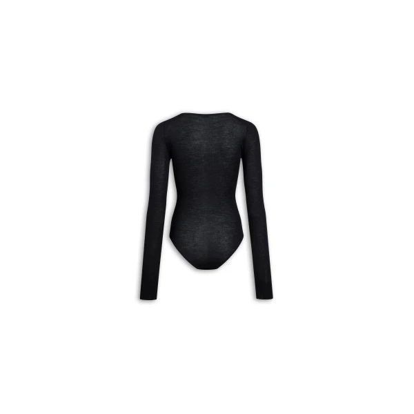 Alaia Second Skin Cashmere Bodysuit, view 5