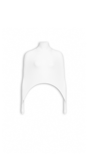 Alaïa Second Skin Tension Top - ALAÏA Tops - Laser Cut Luxury - Shop at Luxury Shoes 