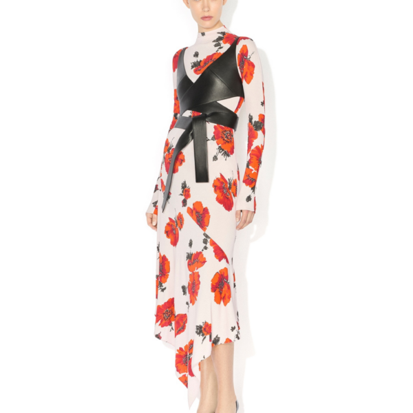 Alaia Secondskin Printed Bodysuit, view 2