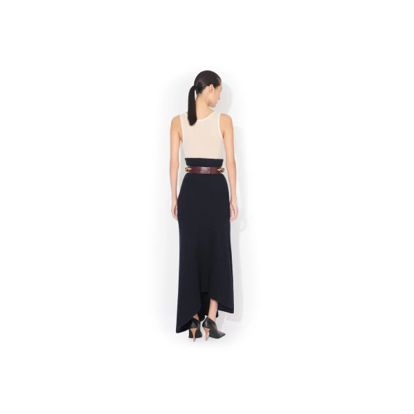 Alaïa Sheer Wool Tank Top - ALAÏA Tops - Laser Cut Luxury - Shop at Luxury Shoes 