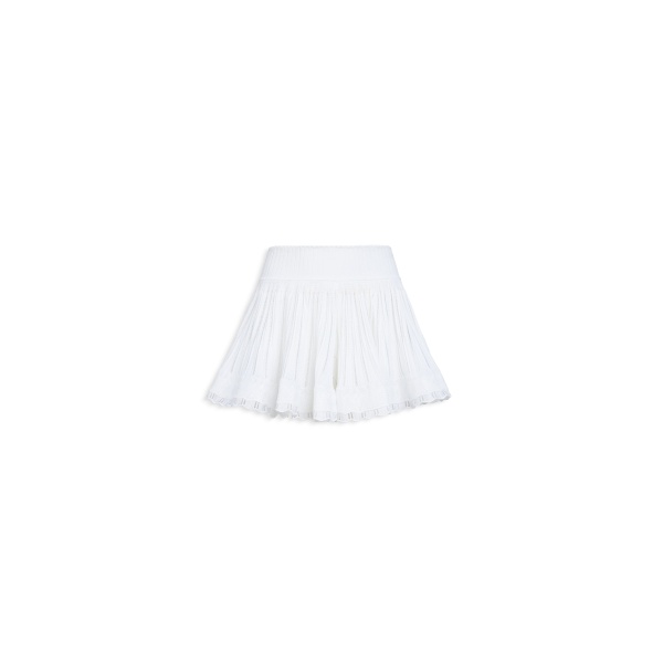 Alaïa Shiny Crinoline Short - ALAÏA Pants - Laser Cut Luxury - Shop at Luxury Shoes 