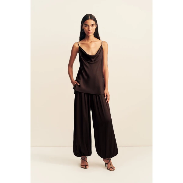 Shona Joy Agnes Cowl Neck Cami, view 2