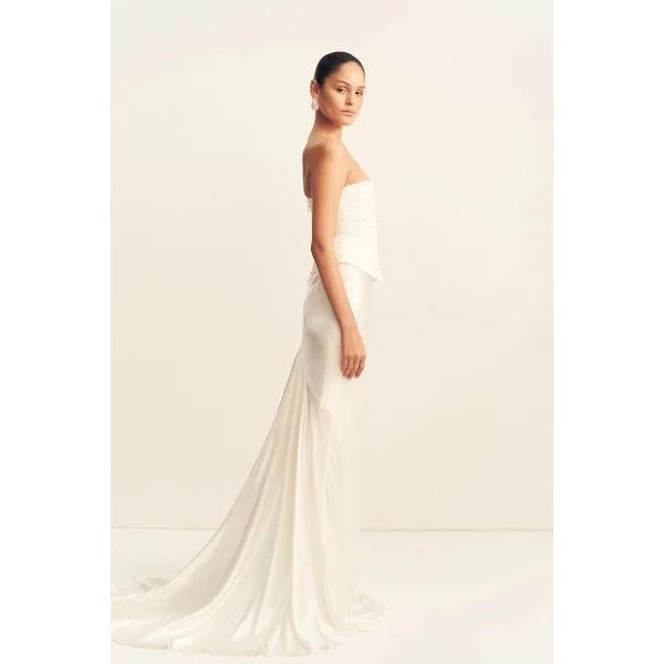 Shona Joy La Lune High Waist Maxi Skirt, view 5